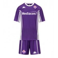 Fiorentina Hemmaställ Barn 2025-26 Korta ärmar (+ Korta byxor)